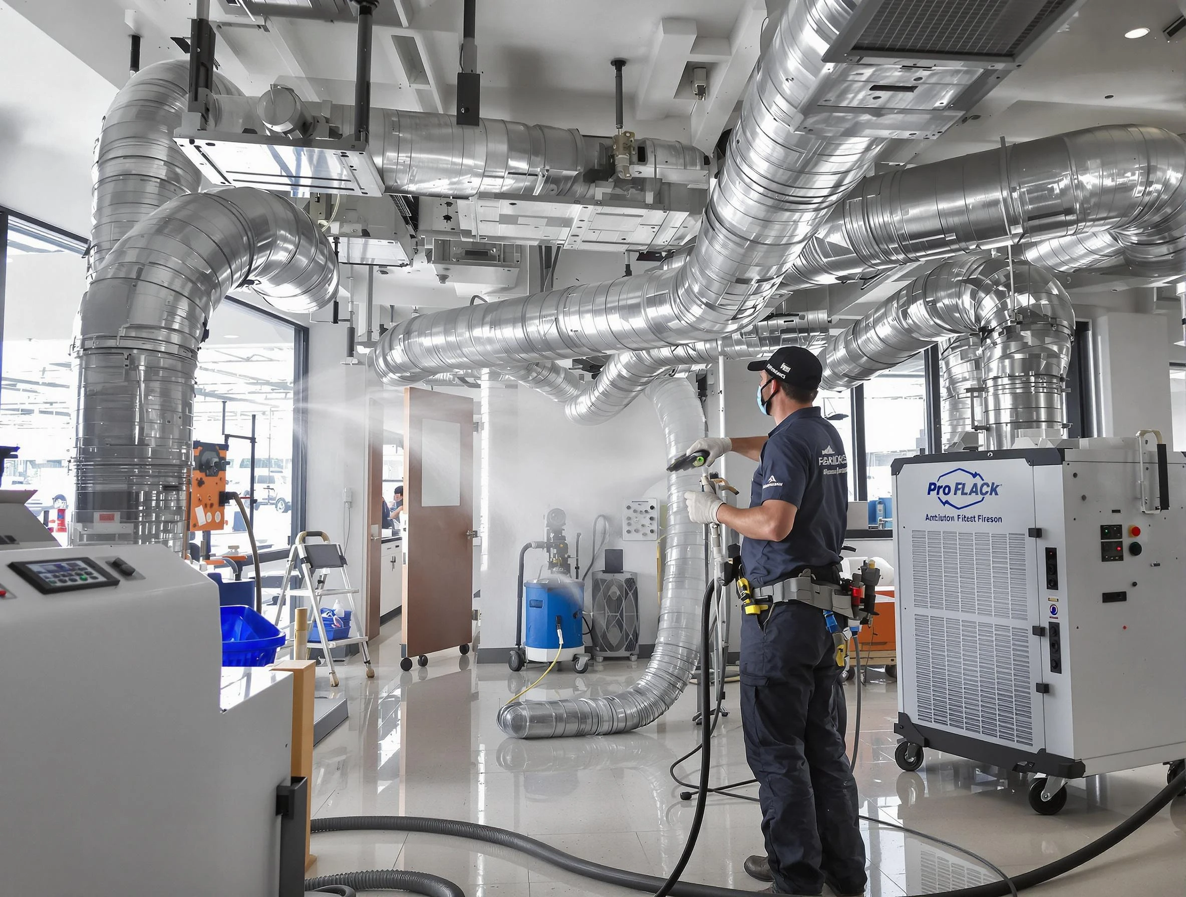 Negative Pressure Air Duct Cleaning in Chattahoochee Hills