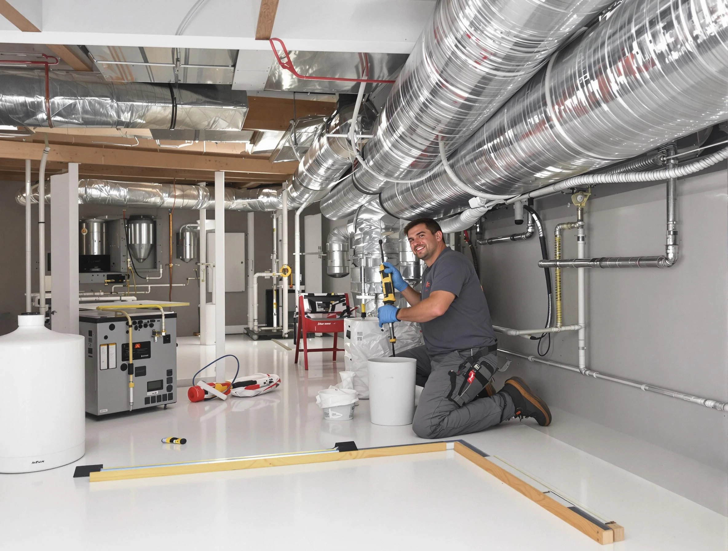 Professional duct sealing service by Chattahoochee Hills Air Duct Cleaning in Chattahoochee Hills