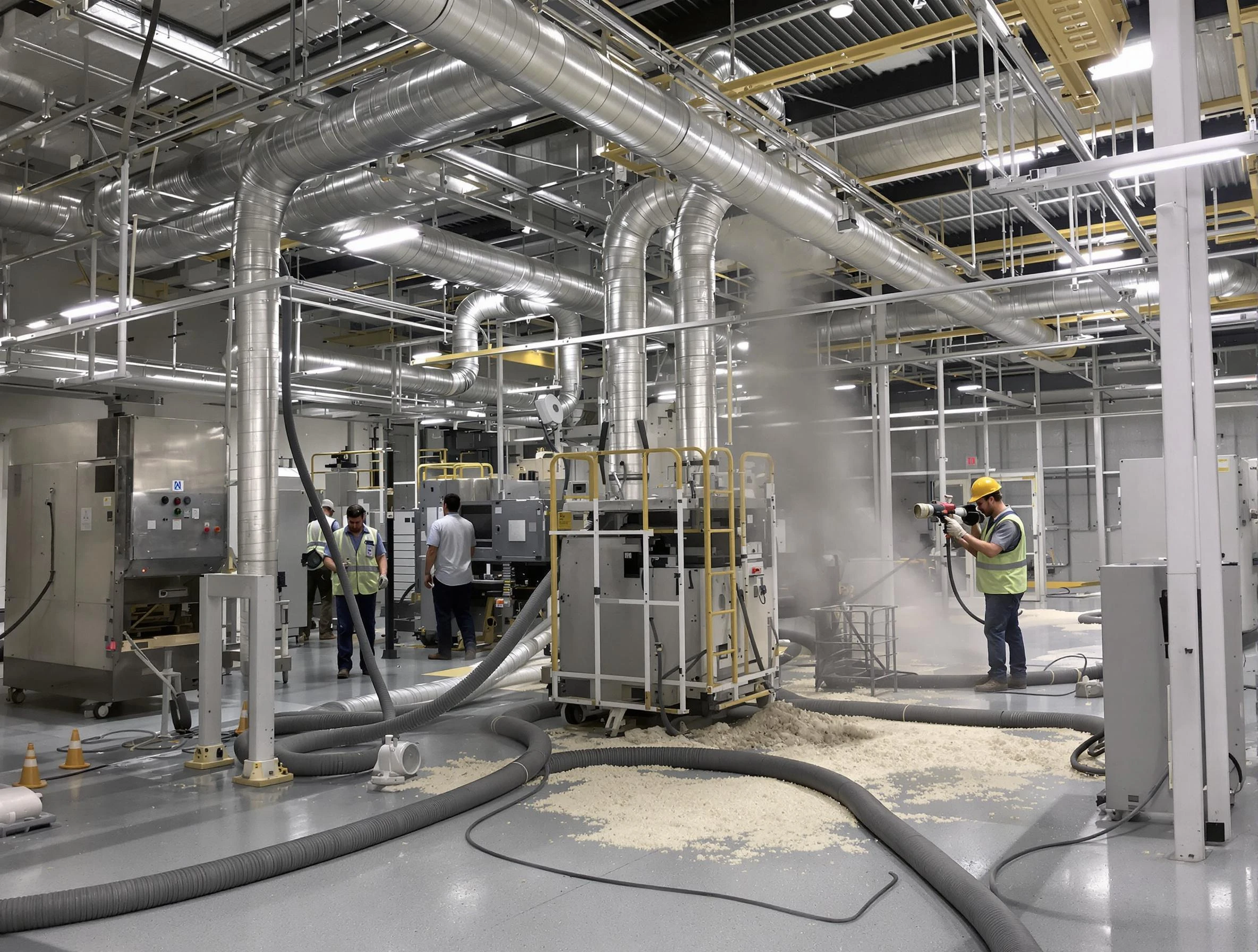 Heavy-duty industrial duct cleaning by Chattahoochee Hills Air Duct Cleaning in Chattahoochee Hills