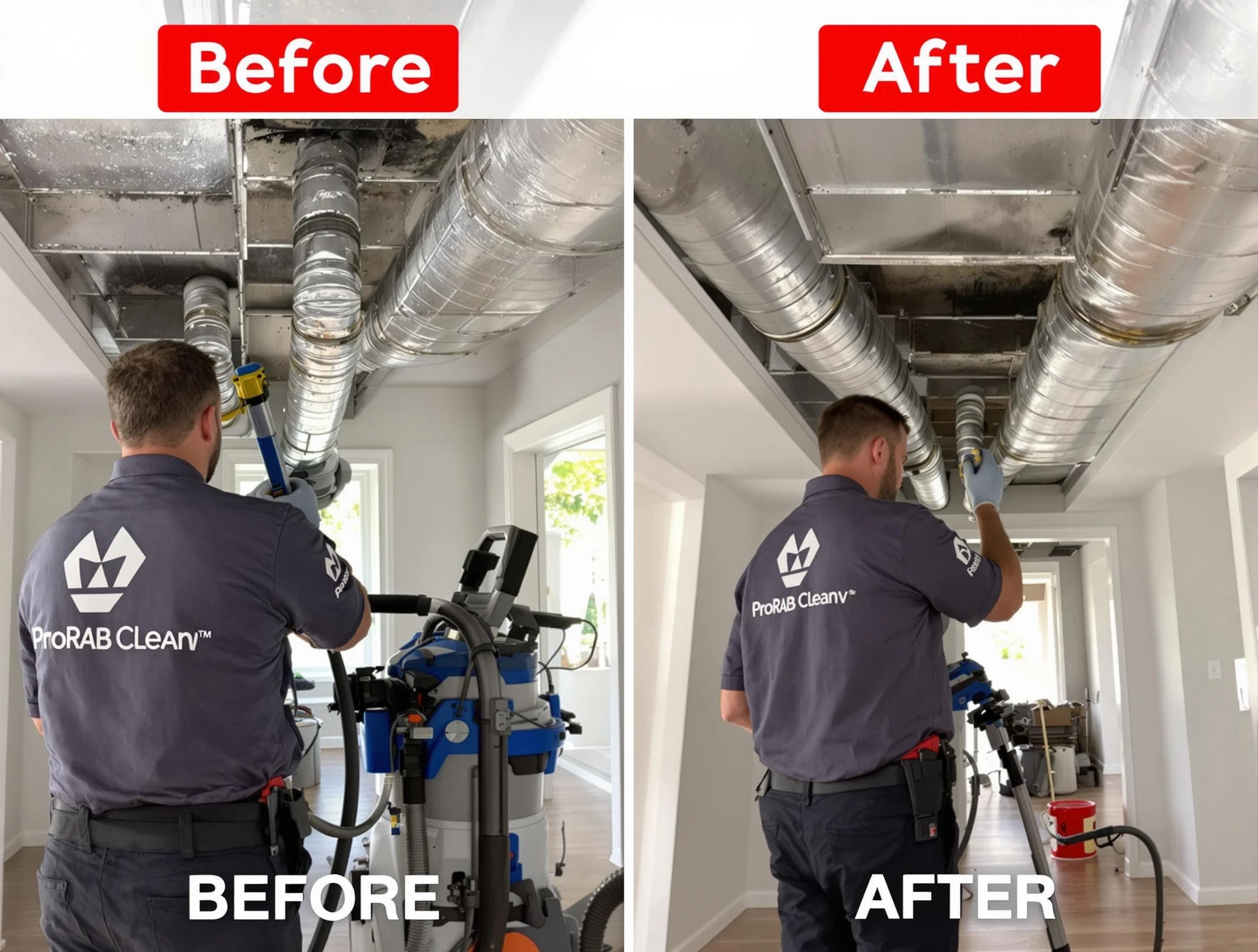 Chattahoochee Hills Air Duct Cleaning expert performing thorough residential duct cleaning in a Chattahoochee Hills home